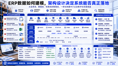 ERP数据如何建模：中小企业从“系统能用”走向“数据能管”的实战方法
