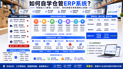 如何自学仓管ERP系统：中小企业仓库岗位的实战入门教程