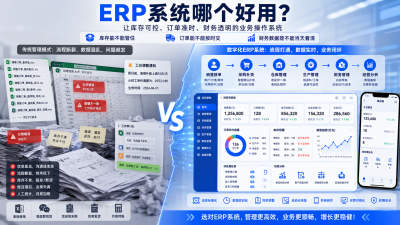 ERP系统哪个好用？一线实践者给中小企业的选型建议