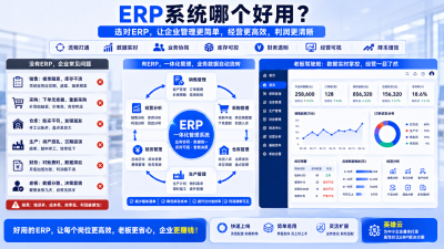 中小企业ERP系统哪个好用？选型避坑指南