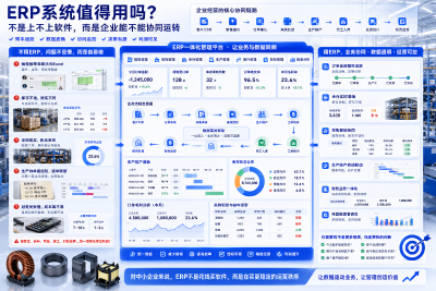 erp系统值得用吗？一个企业调查者走访12家中小企业后的真实判断