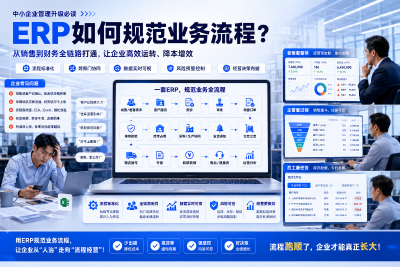 ERP如何规范业务流程？一个中小企业老板的真实管理视角