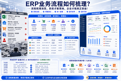 ERP业务流程如何梳理：一个实施负责人在中小企业项目里的实战经验
