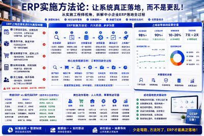 ERP实施方法论：一个实施工程师在中小企业项目现场的拆解笔记