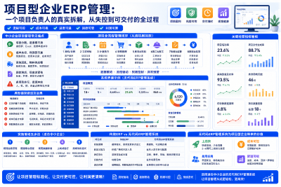 项目型企业ERP管理：一个项目负责人的真实拆解，从失控到可交付的全过程