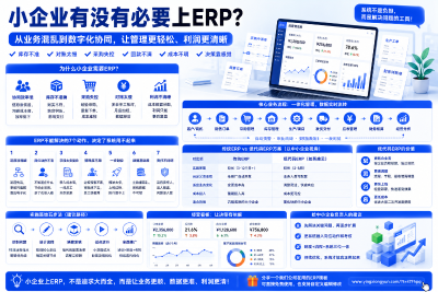 小企业有没有必要上ERP？从中小企业系统架构研究者视角，拆开业务现场给你看