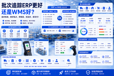 批次追踪ERP更好还是WMS好？一个仓管在一线干活后的真实判断