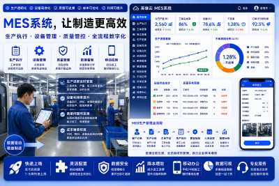 MES生产执行系统怎么选？才能减少设备管理和质量管理失控