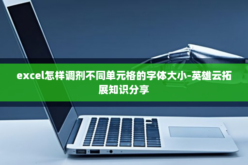 excel怎样调剂不同单元格的字体大小-英雄云拓展知识分享