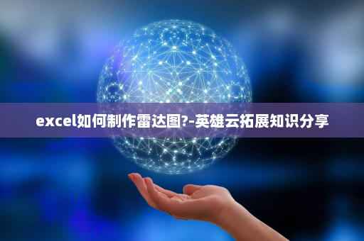 excel如何制作雷达图?-英雄云拓展知识分享
