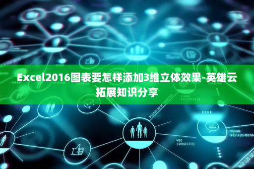 Excel2016图表要怎样添加3维立体效果-英雄云拓展知识分享