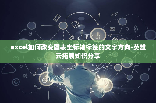excel如何改变图表坐标轴标签的文字方向-英雄云拓展知识分享