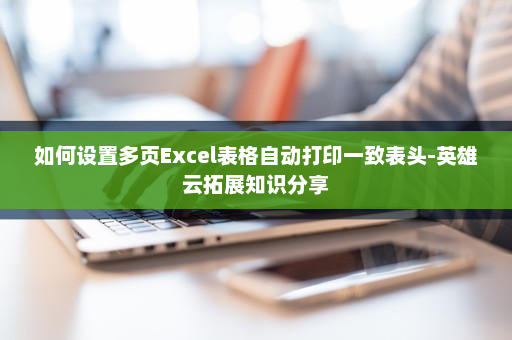 如何设置多页Excel表格自动打印一致表头-英雄云拓展知识分享