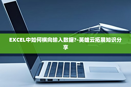 EXCEL中如何横向输入数据?-英雄云拓展知识分享