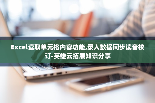 Excel读取单元格内容功能,录入数据同步读音校订-英雄云拓展知识分享