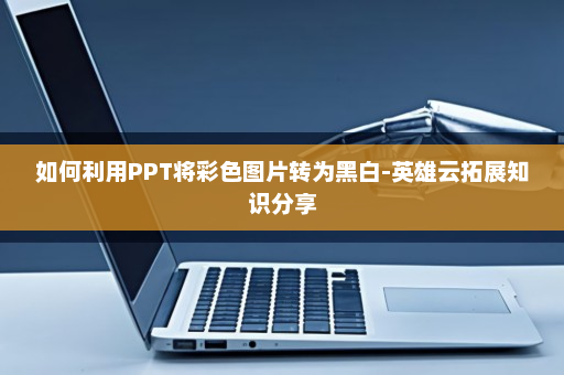 如何利用PPT将彩色图片转为黑白-英雄云拓展知识分享