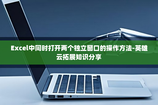 Excel中同时打开两个独立窗口的操作方法-英雄云拓展知识分享