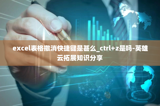 excel表格撤消快捷键是甚么_ctrl+z是吗-英雄云拓展知识分享