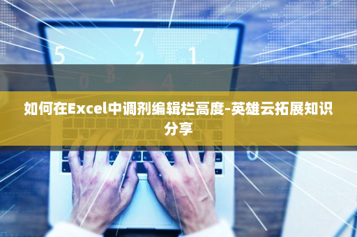 如何在Excel中调剂编辑栏高度-英雄云拓展知识分享