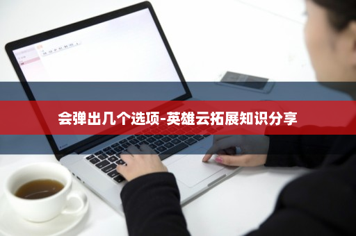 会弹出几个选项-英雄云拓展知识分享