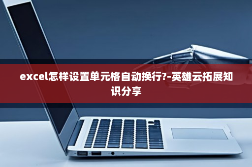 excel怎样设置单元格自动换行?-英雄云拓展知识分享