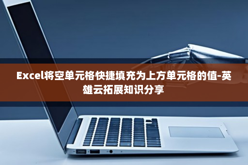 Excel将空单元格快捷填充为上方单元格的值-英雄云拓展知识分享