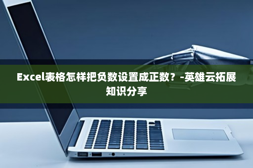 Excel表格怎样把负数设置成正数？-英雄云拓展知识分享