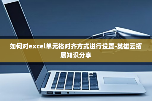 如何对excel单元格对齐方式进行设置-英雄云拓展知识分享