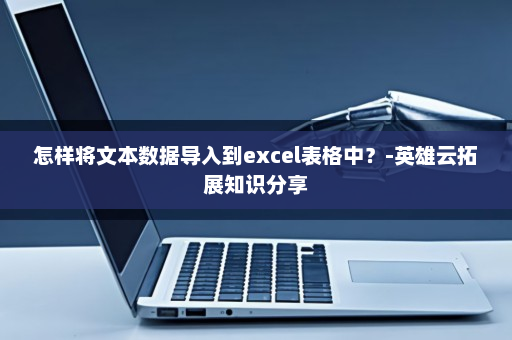 怎样将文本数据导入到excel表格中？-英雄云拓展知识分享