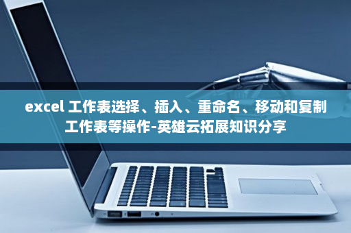 excel 工作表选择、插入、重命名、移动和复制工作表等操作-英雄云拓展知识分享