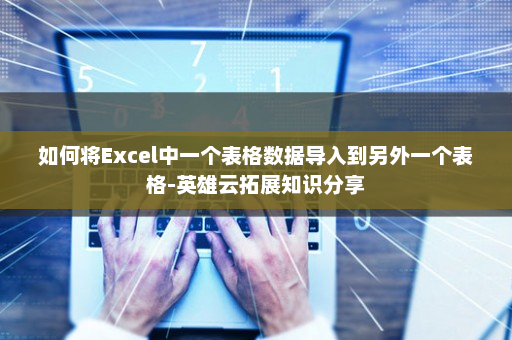 如何将Excel中一个表格数据导入到另外一个表格-英雄云拓展知识分享