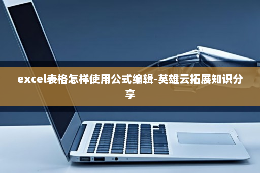 excel表格怎样使用公式编辑-英雄云拓展知识分享