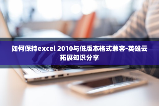 如何保持excel 2010与低版本格式兼容-英雄云拓展知识分享