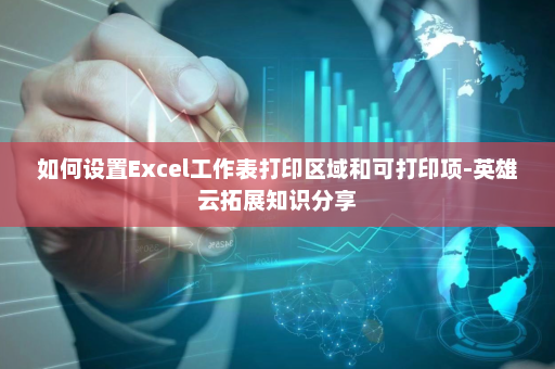 如何设置Excel工作表打印区域和可打印项-英雄云拓展知识分享