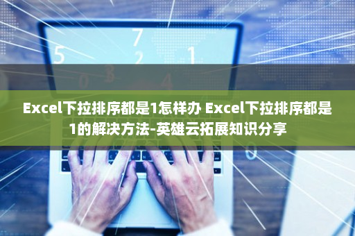 Excel下拉排序都是1怎样办 Excel下拉排序都是1的解决方法-英雄云拓展知识分享