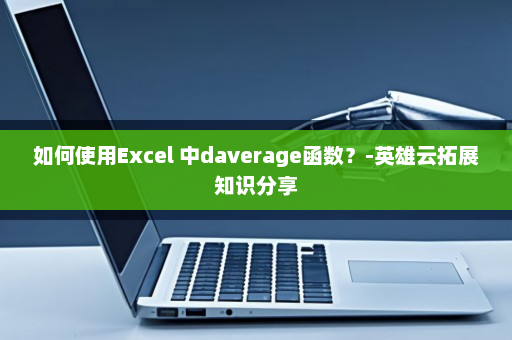 如何使用Excel 中daverage函数？-英雄云拓展知识分享