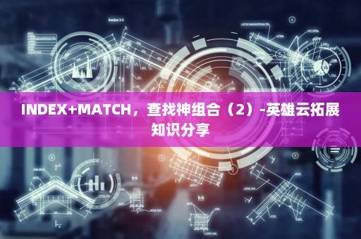 INDEX+MATCH，查找神组合（2）-英雄云拓展知识分享