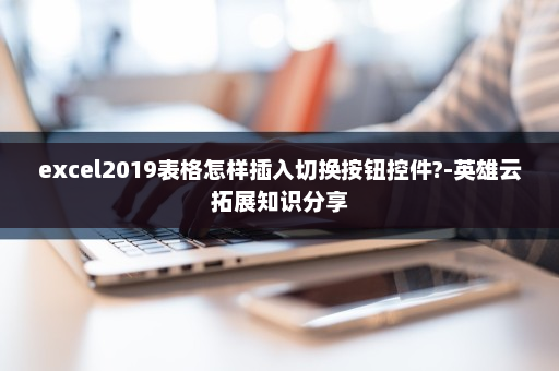 excel2019表格怎样插入切换按钮控件?-英雄云拓展知识分享