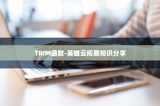 TRIM函数-英雄云拓展知识分享