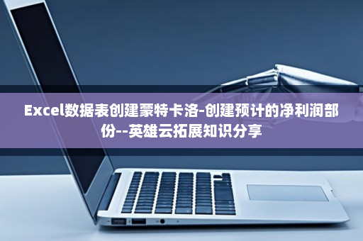 Excel数据表创建蒙特卡洛-创建预计的净利润部份--英雄云拓展知识分享