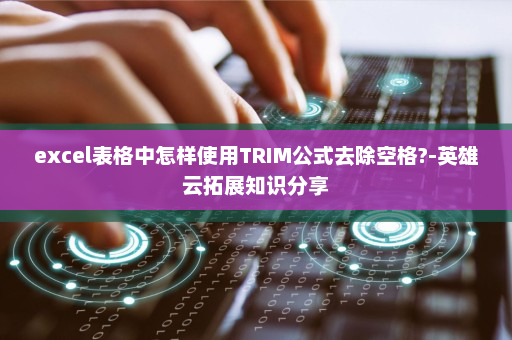 excel表格中怎样使用TRIM公式去除空格?-英雄云拓展知识分享