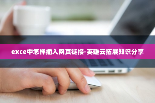 exce中怎样插入网页链接-英雄云拓展知识分享