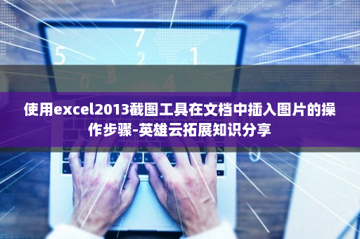 使用excel2013截图工具在文档中插入图片的操作步骤-英雄云拓展知识分享