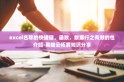 excel名称的快捷键、函数，数据行之有效的性介绍-英雄云拓展知识分享