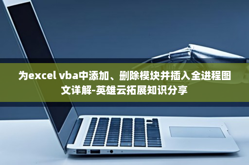 为excel vba中添加、删除模块并插入全进程图文详解-英雄云拓展知识分享