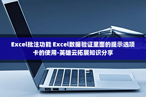 Excel批注功能 Excel数据验证里面的提示选项卡的使用-英雄云拓展知识分享