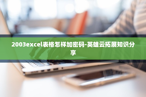 2003excel表格怎样加密码-英雄云拓展知识分享