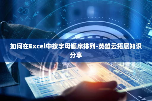 如何在Excel中按字母顺序排列-英雄云拓展知识分享