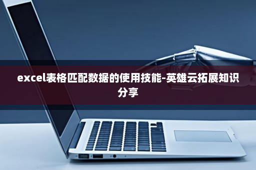 excel表格匹配数据的使用技能-英雄云拓展知识分享
