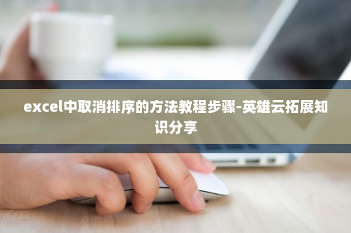 excel中取消排序的方法教程步骤-英雄云拓展知识分享